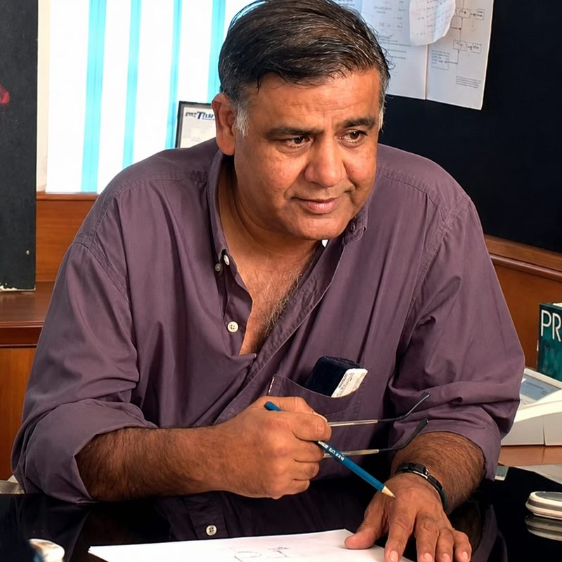 Portrait of Late Ar. B.H. Rathi